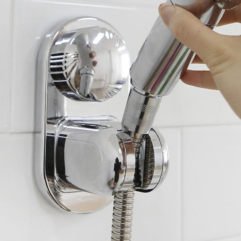 Strong Shower Brackets Adhesive Mounting No Tool Required Universal Shower Head Brackets Easy Installation for Home