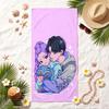 Rujinu Soft Beach Towel Stylish Beach Pool Towel for Summer Seaside Vacation Travel