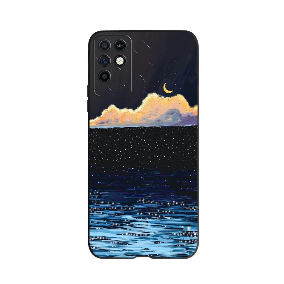 Phone Case For Infinix Note 10 Case 6.95" Soft Silicone TPU Back Cover For Infinix Note10 X693 Coque Cute Animal Fundas Bumper