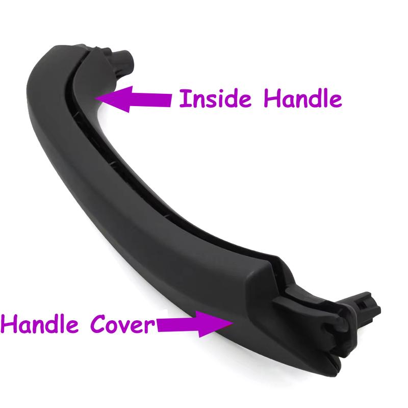 Car Interior Carbon Fiber Left Right Door Pull Handle Outer Cover Replacement For BMW X3 X4 G01 G02 F97 F98 2018-