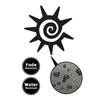 1pc Metal Sun Wall Art Rustic Kokopelli Sculpture Southwestern Decor for Indoor Outdoor