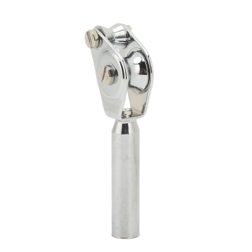 Fishing Roller Guide Aluminium Alloy Fishing Double Pulley Guide Rod Tip Guide for Fishing Tackle Supplies 6mm/0.23in