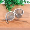 6,5 cm Praktische Tee-Kugel Kugel Gewürzsieb Netz Infuser Filter Edelstahl Kräuter