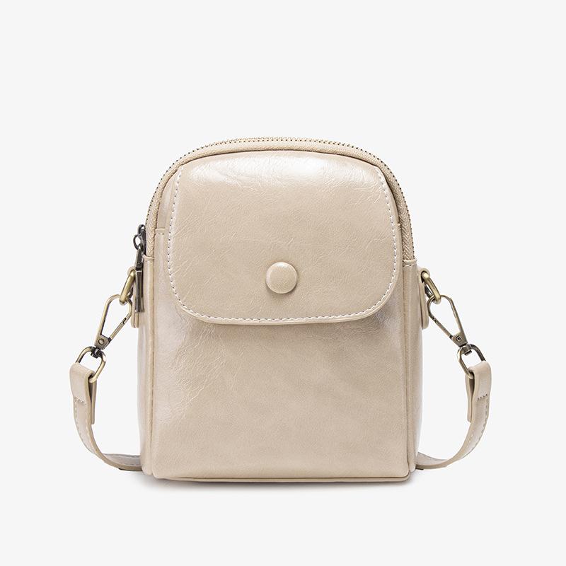 Shell Small Bag New Women's Bag Mobile Phone Bag, Summer Retro Single Shoulder Crossbody Bag