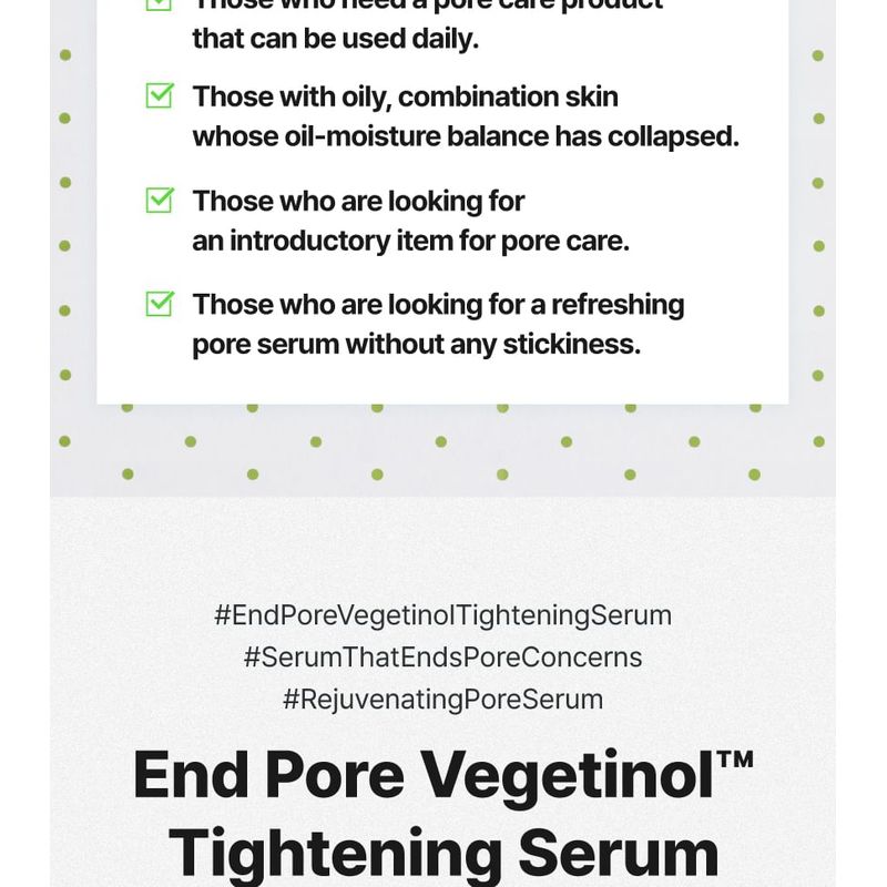 Make P:rem - End Pore Vegetinol Tightening Serum