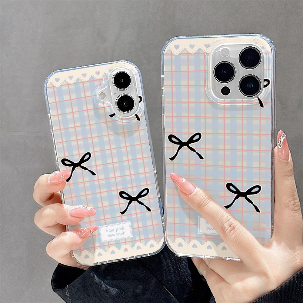 Painted Phone Case for iPhone 12 13 15 16 iPhone 16 12 13 14 15 Pro  14 15 16 Pro Max Coverage Shockproof Anti-Fingerprint Fresh Style Protective Case