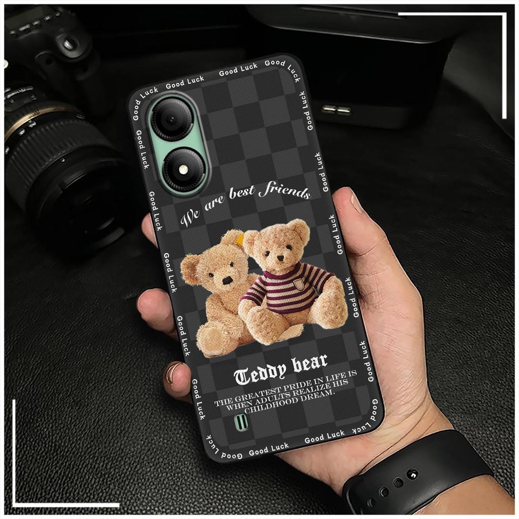 Waterproof Graffiti Phone Case For ZTE Blade A33s Cute Silicone Shockproof Full Wrap Dirt-resistant Protective TPU