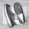 Zapatos de tela de verano para hombre con suelas blandas Zapatos casuales de caña baja transpirables de tela de paraguas sin cordones