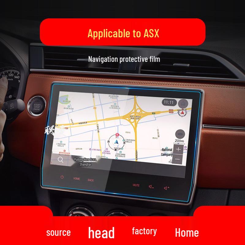 Mitsubishi Eclipse 23 Cross/Outlander/Pajero/ASX Navigationshärdat Glas Skärmskydd