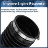 Engine Air Intake Hose for Acura TL 2009-2010 Air Intake Duct No.17228R70A00 Rubber 1 Pc Clamp