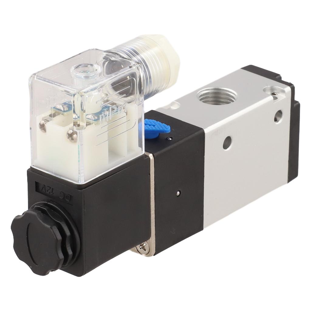 High Quality High quality New Solenoid Valve 110*65*22mm 1PC 2 Position Accessories DC 12V G 1/4 Metal+Plastic