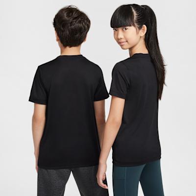 Nike Grade School T Shirts Crew Neck Moderate