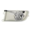 Car Bumper Repair Fog Light Cover Lamp Bezel Front Bumper Fog Light Cover Fog Light Black ABS PC Construction Bulb Not Included