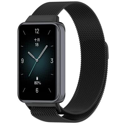 Milanese Loop Strap for Honor Band 10 Stainless Steel Magnetic Bracelet Metal Wristband for Huawei Honor Band 9 Replacement Band