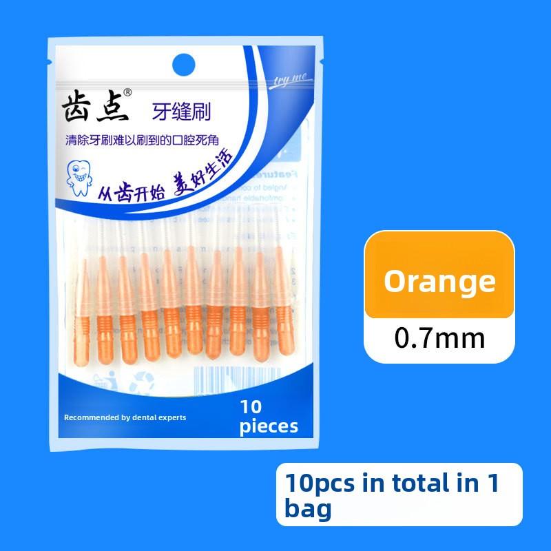 10 Stück Kieferorthopädische Pflege Zahnspangen Interdentalbürsten