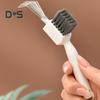 2Pcs Hair Comb Cleaner Tool Stainless Steel Hair Cleaning Brush 2 in 1 Comb Cleaner Wood Handle Hairbrush Cleaning Tool