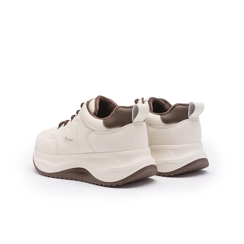 Women's Breathable Spring 2025 Casual White Sneakers - Versatile Non-Slip Travel Shoes (LF1152M)