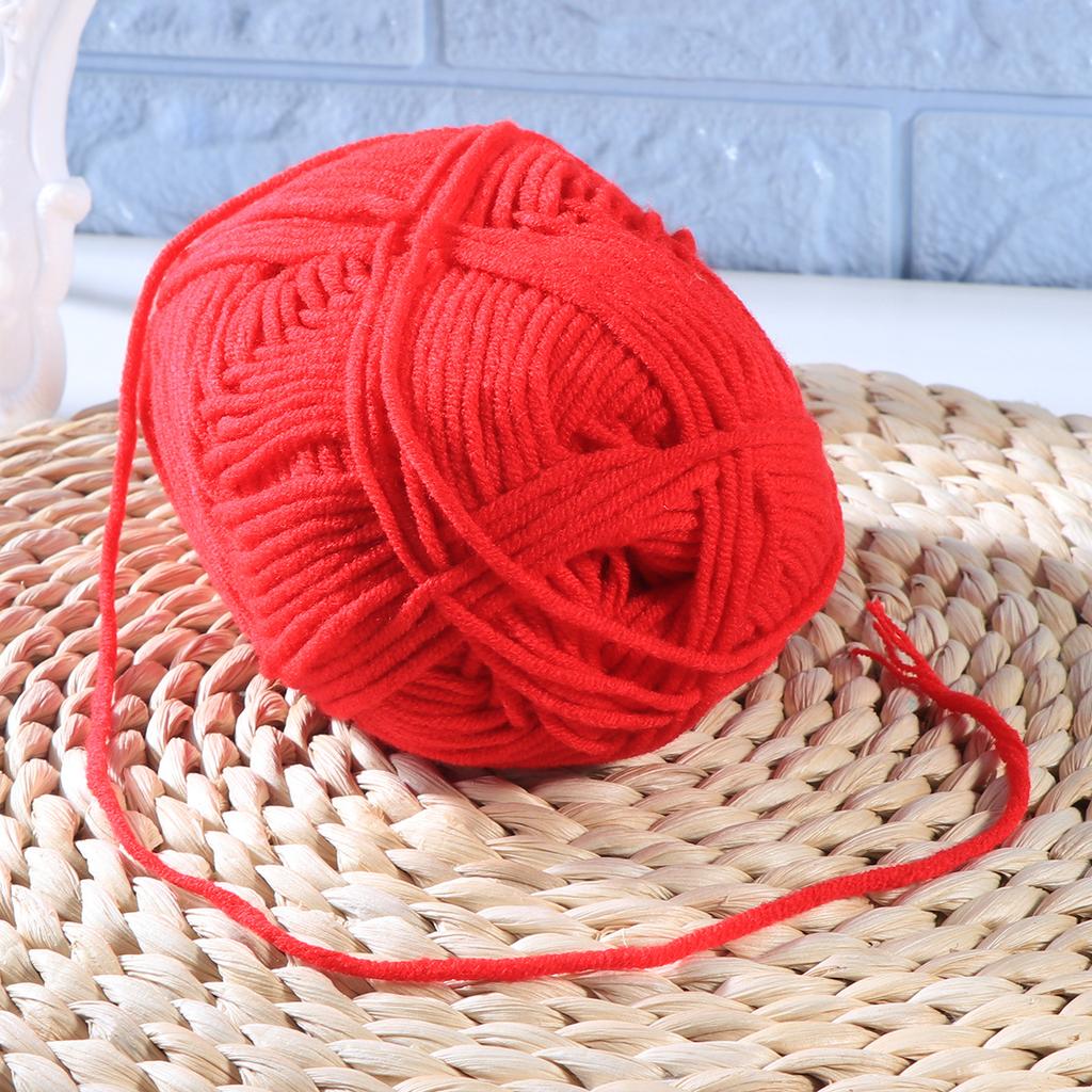 50G Milk Cotton Yarn Chunky Knitting Wool Soft Warm For Hats Scarves Sweaters Diy Crochet Spinning Weaving Needle Felting Cotton