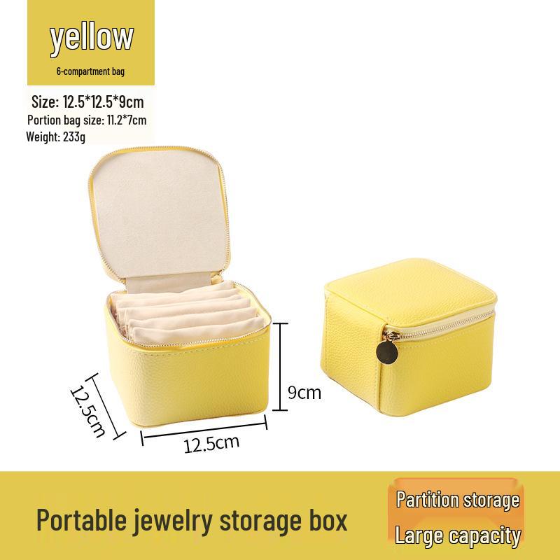 2025 Portable Jewelry Organizer: Travel Storage Bag for Earrings and Studs