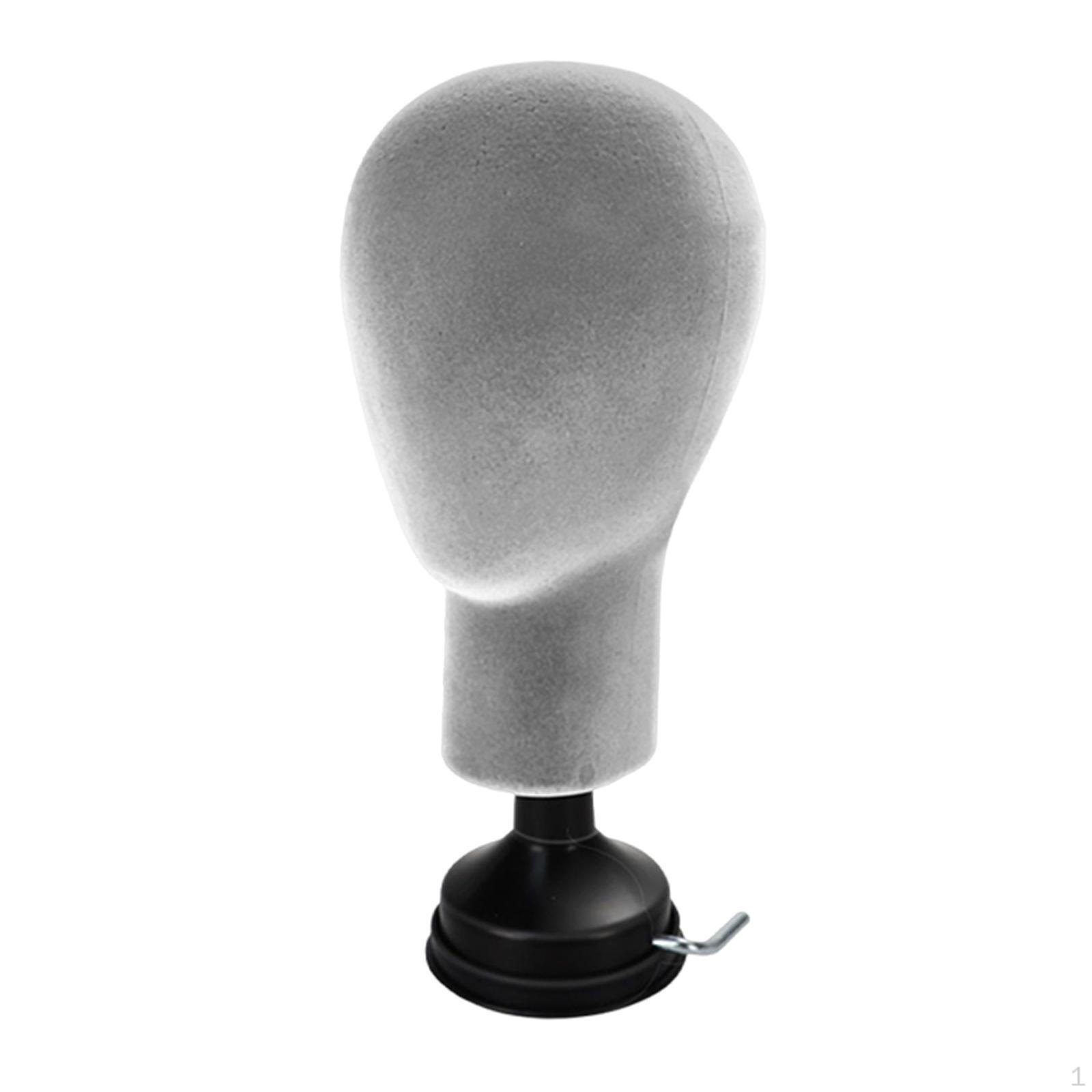 

Styrofoam Mannequin Head, Wig Holder Head Stand Stable Model Female Props