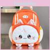 Pattern Cat Print School Backpack With Breathable Nylon Material Schoolbag Gift