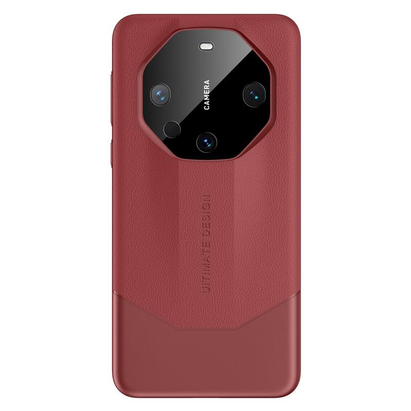 Pigment impact picosecond change applicable Huawei Mate60Pro mobile phone case Mate60RS leather pattern all-inclusive protective case m60