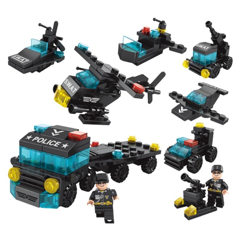 Discover The Excitement Of City Life With The Assembled Building Blocks Toy