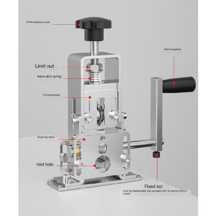 Easy To Use Stripping Tool Accurate Wire Stripper Cable Peeling Machine
