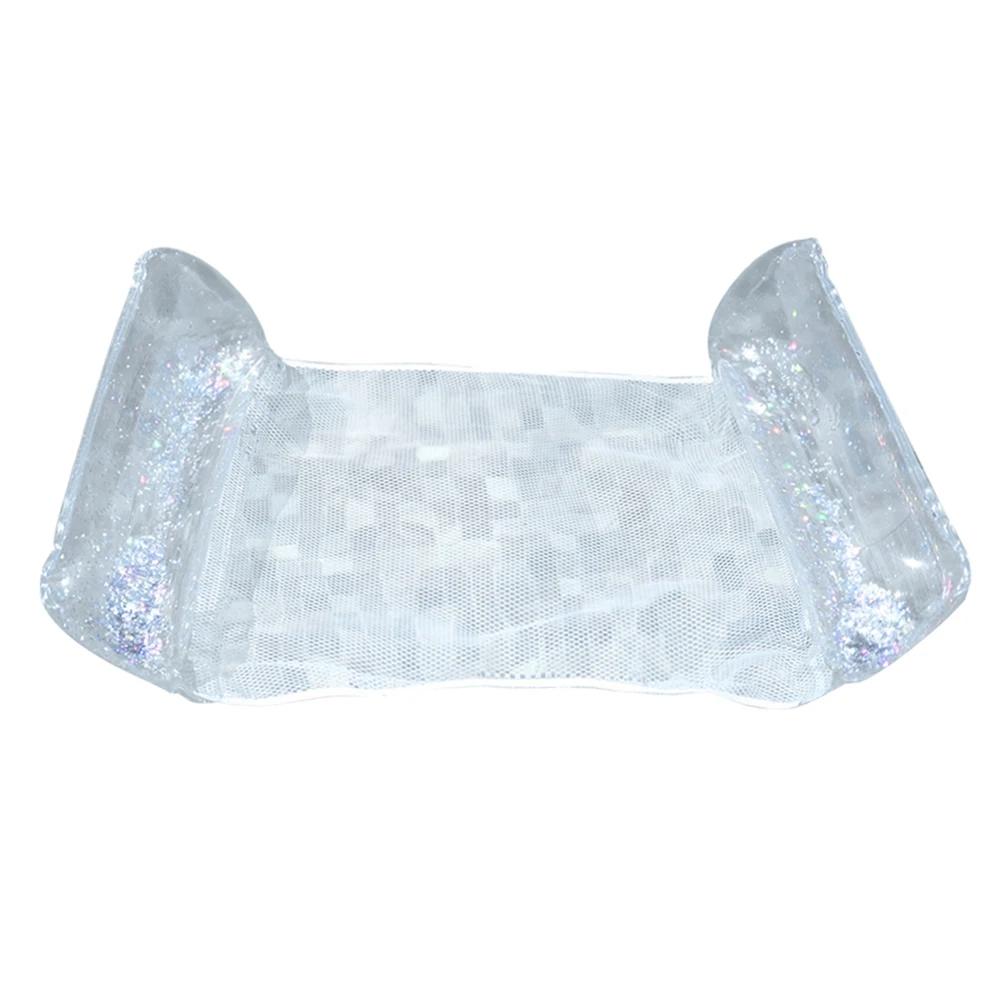 Summer Swim Inflatable Floating Water Mattresses Hammock Stripe Lounge Chairs Pool Water Sports Toys Floating Mat Pool Toys Kids