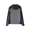 adidas Fashion Comfortable Versatile Hooded Long Sleeve Jacket Unisex Jacket Black Gray KA2559