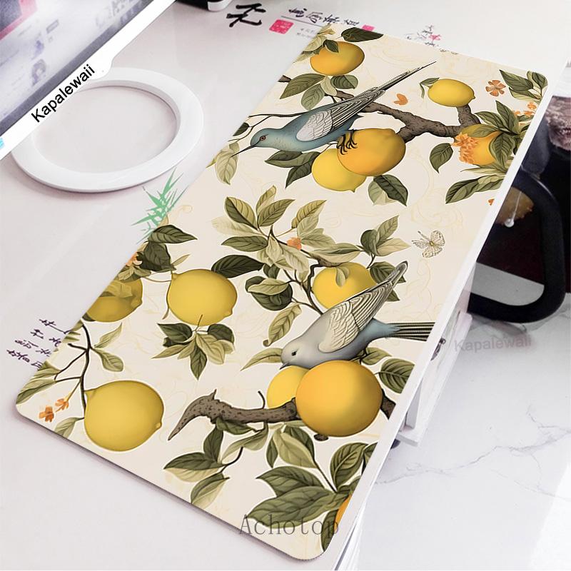 Gaming Mouse Pad Drawing Flower Extra Large Gamer Mousepad Computer Desk Mat XXL Maus Mat Rubber Keyboard Pads