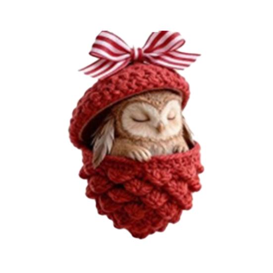 

Лесные животные Желуди Украшения Акриловые Уютный лес Рождественские украшения 2D Акриловая Вязаная Сосновая шишка Животное Подвесное украшение для дома Вечеринка Внутренний декор A