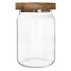 Kitchen Glass Container, Airtight, for Food and Bulk Products, 0.97L