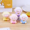 Adorable Sheep Resin Figurine: Desktop Ornament & Cake Decoration