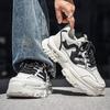 Fashion Niche Design Low Top Casual Thick Soled Sports Shoes for Men 2025 Autumn New Fashion Trend Versatile Comfortable Chunky sneakers