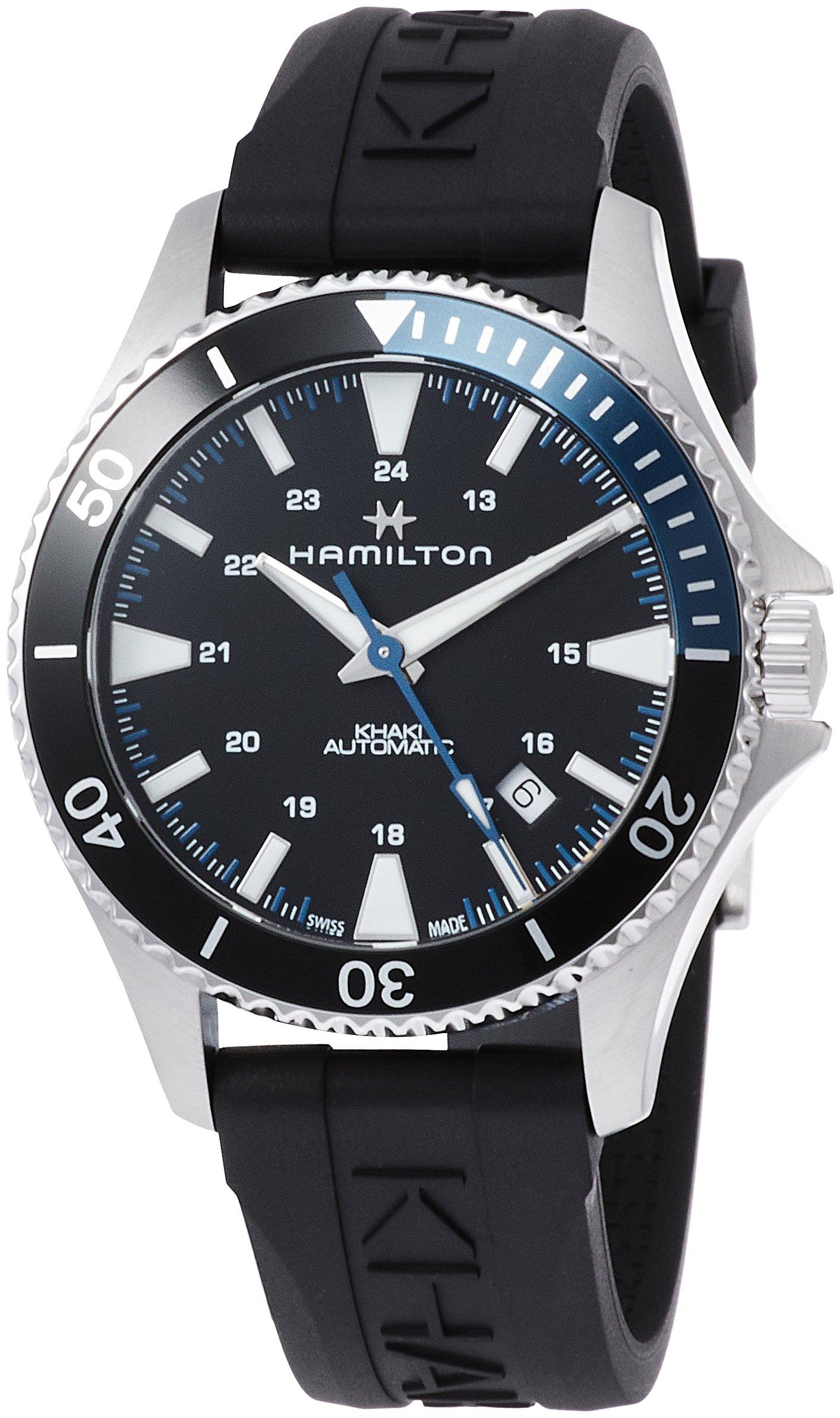 

[Hamilton] HAMILTON Watch Genuine Warranty Khaki Navy Mechanical Automatic Winding H82315331 Men s [Regular Imported Product]
