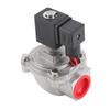 G1" 2 Way Right Angle Solenoid Pulse Valve Electric Magnetic Pulse Valve DMFZ25 DC 24V