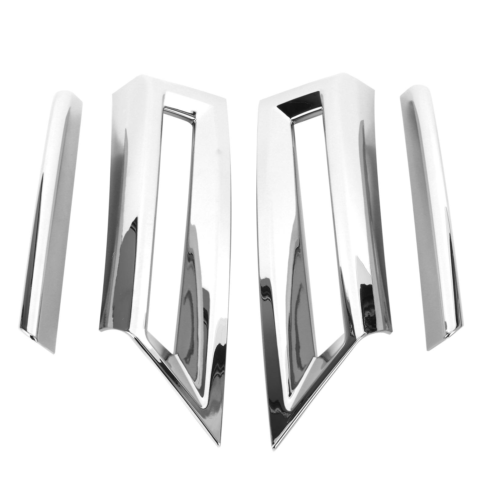 

4pcs Front Fog Lamp Light Frame Cover Trim Decoration Part Fit for Honda 2020 2021