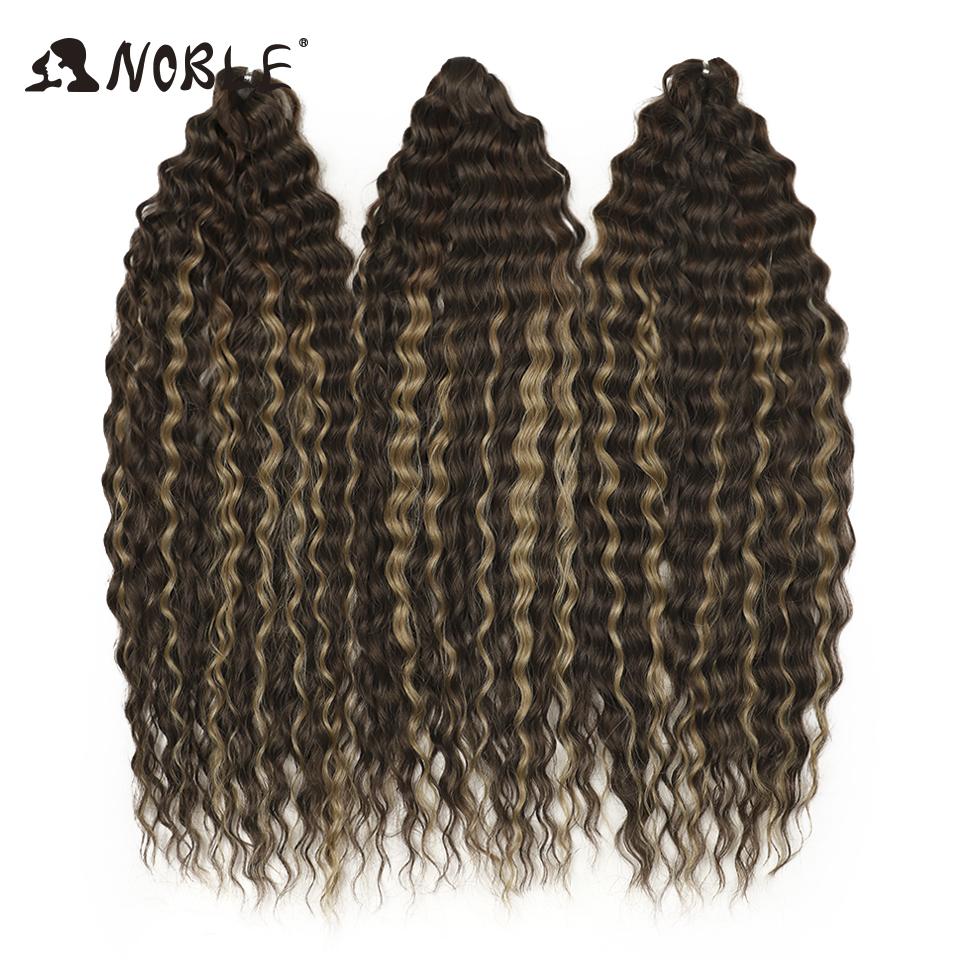 Edles Häkelhaar Locken Haar Wasserwelle 24 Zoll 300g Ombre Blond Twist Häkelhaar Zopf Haar Deep Wave Flecht Haarverlängerung