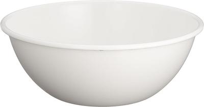 Nodahoro Enamel Made In Bowl, Heat-Resistant, 22cm, Japan, White, BO-22W