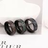 Popular Titanium Steel & Carbon Fiber Couple Rings