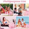 Bathroom Organizer Mesh Shower Bag Multi Pocket Drawstring Bag Foldable Storage Bag  Beach