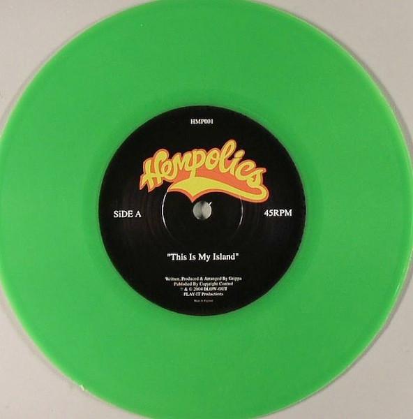 

7inch Record HEMPOLICS This Is My Island HMP0001 Hempolics 2004 UK Dance Electronica Used
