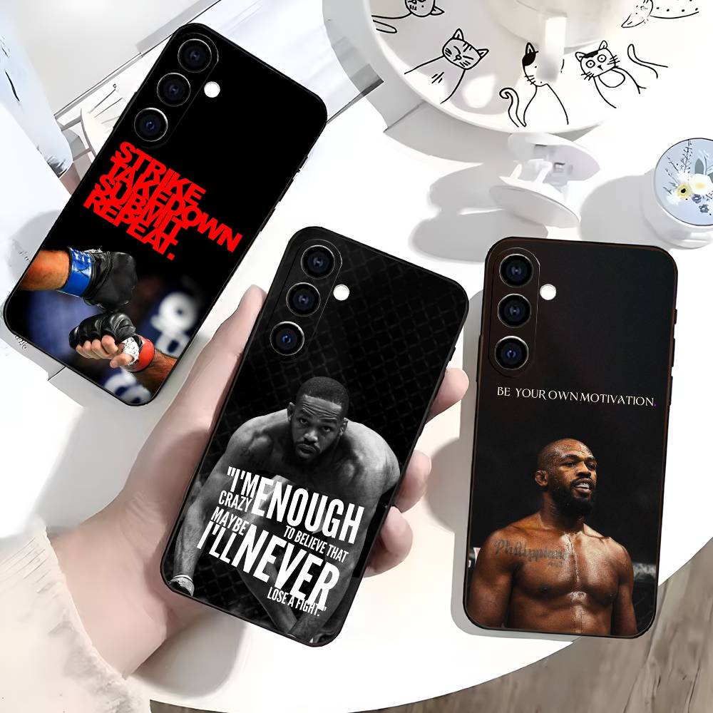 Boxen J-Jon J-Jones Bones Handyhülle Silikon Weich Für Samsung Galaxy A73,A72,A71,A70,A53,A52,A51