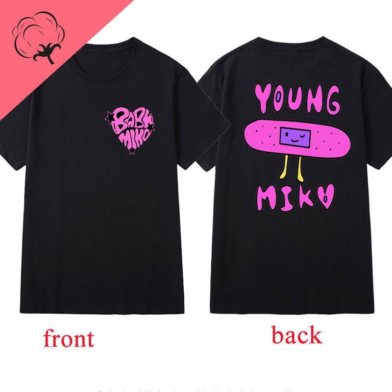 Camisetas Young Miko Latin Star Tshirt 90s New Female Tee Fashion Popular Shoujo Girl Style Unisex Music Graphic T Shirts
