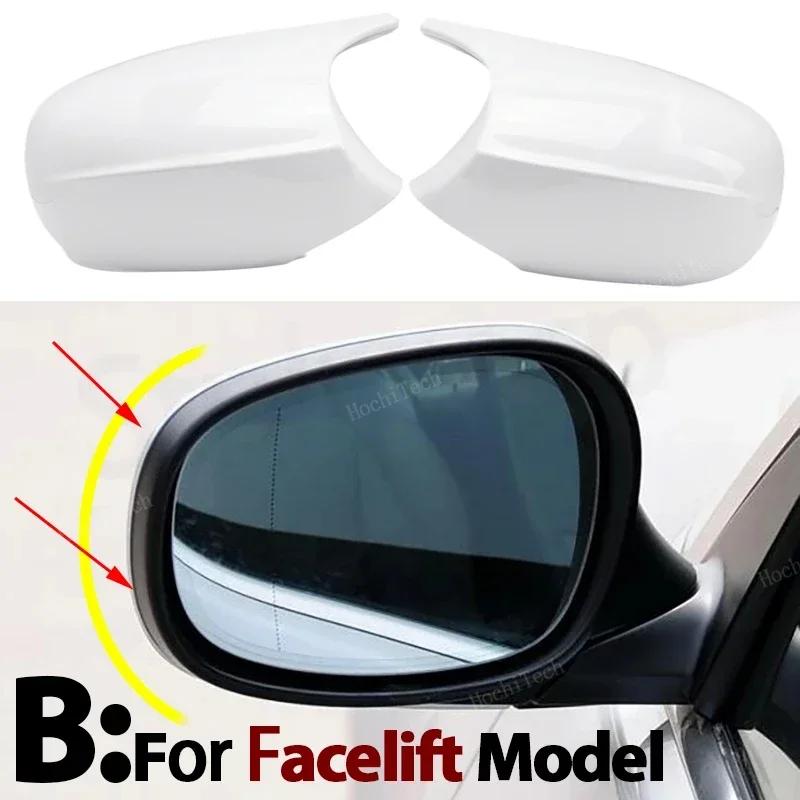 

1 Pair White Replacement Rearview Side Mirror Covers Cap M style For BMW E90 E91 E92 E93 E81 E87 E82 E88 3 1 Series