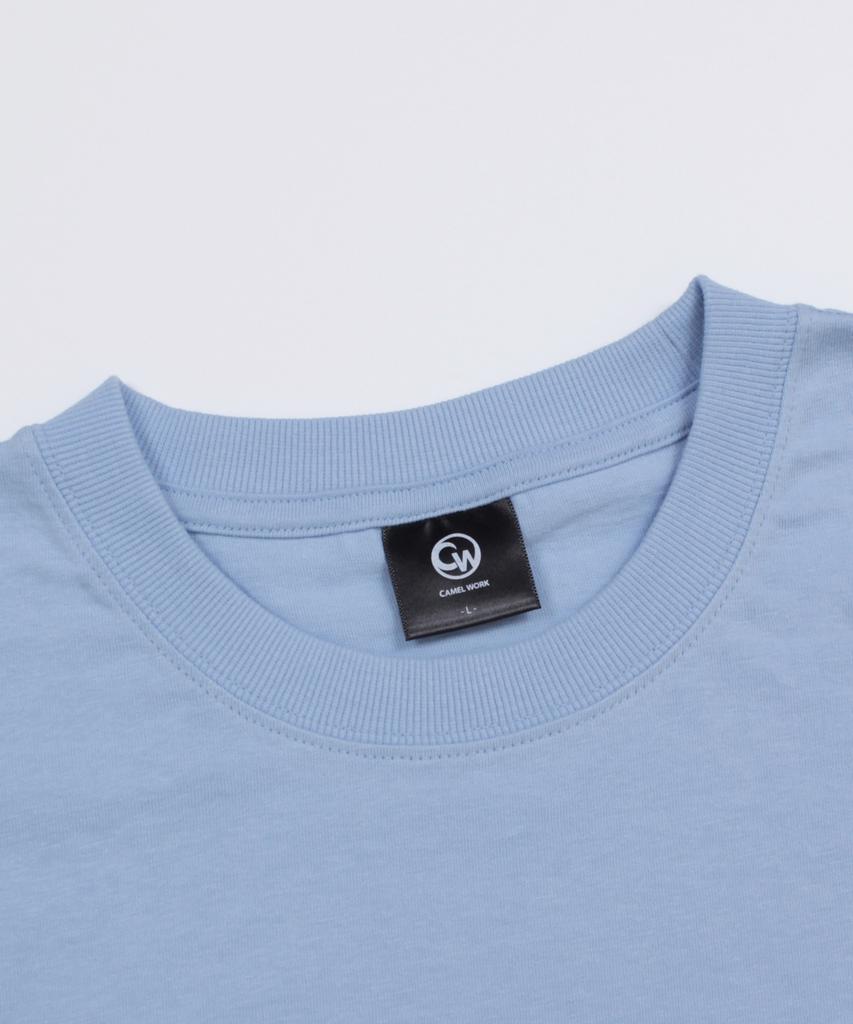 CAMEL WORK A 57 Short Sleeve T-Shirt (Sky Blue)