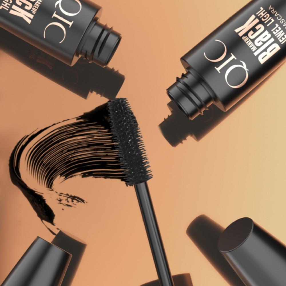QIC Plumb 4D Mascara Slender and Thick Curls Without Blooming Waterproof Waterproof