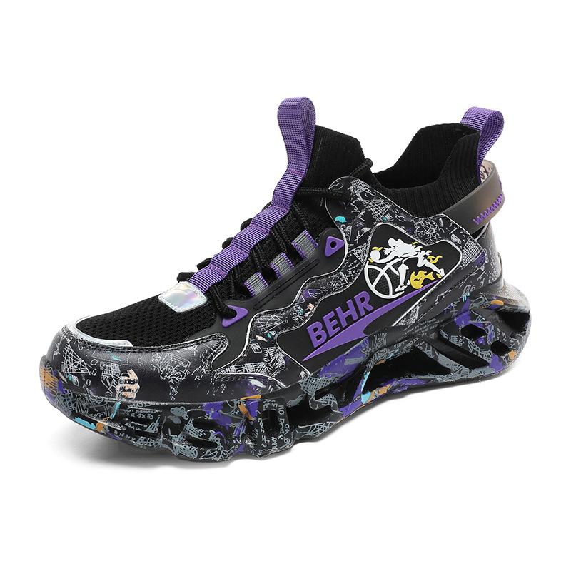 Neue Mode lässige Sportschuhe Outdoor leicht vielseitig Dad Shoes Fly-Woven Camouflage Blade Schuhe