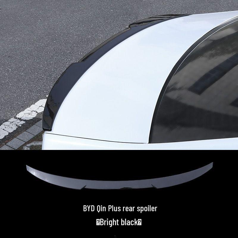 Rear Spoiler for BYD Qin Plus DMI/Destroyer 05/Qin Pro - Gurney Flap EV Type